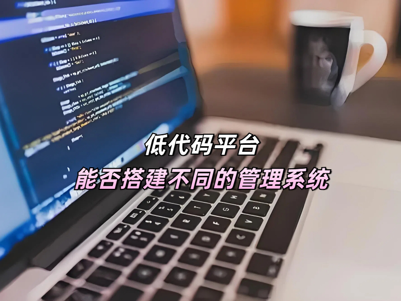 低代码平台真的能搭建不同的管理系统吗？答案是当然能！​