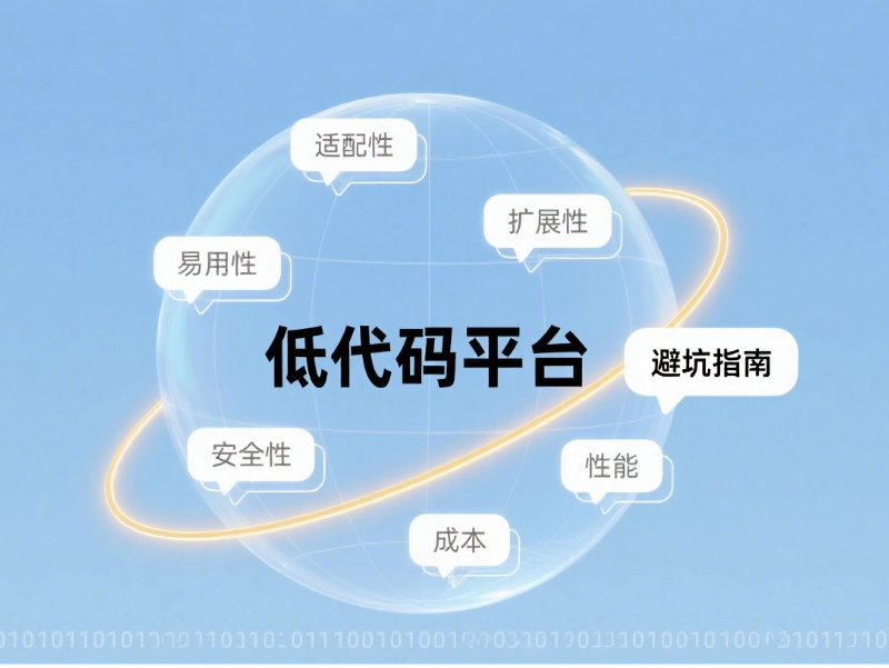 低代码平台避坑指南