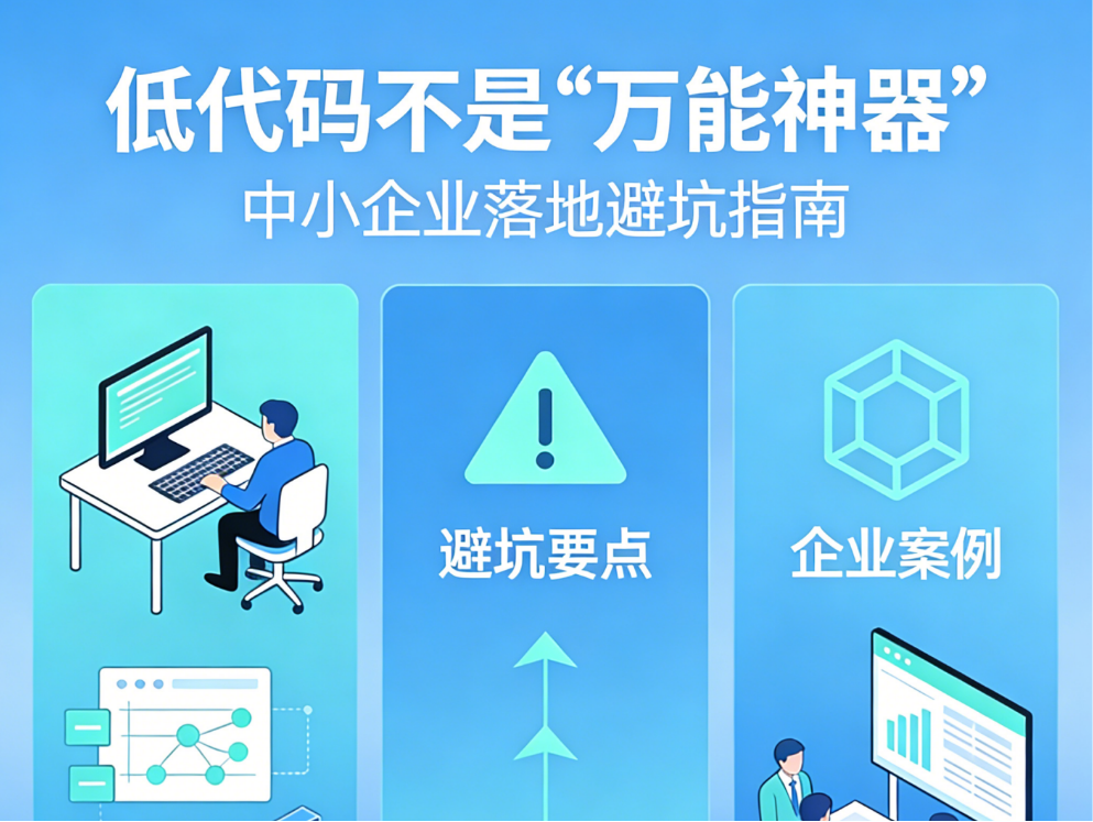 低代码避坑指南
