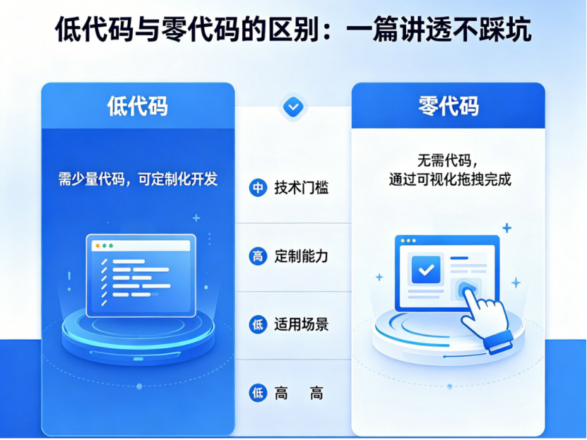 低代码和零代码
